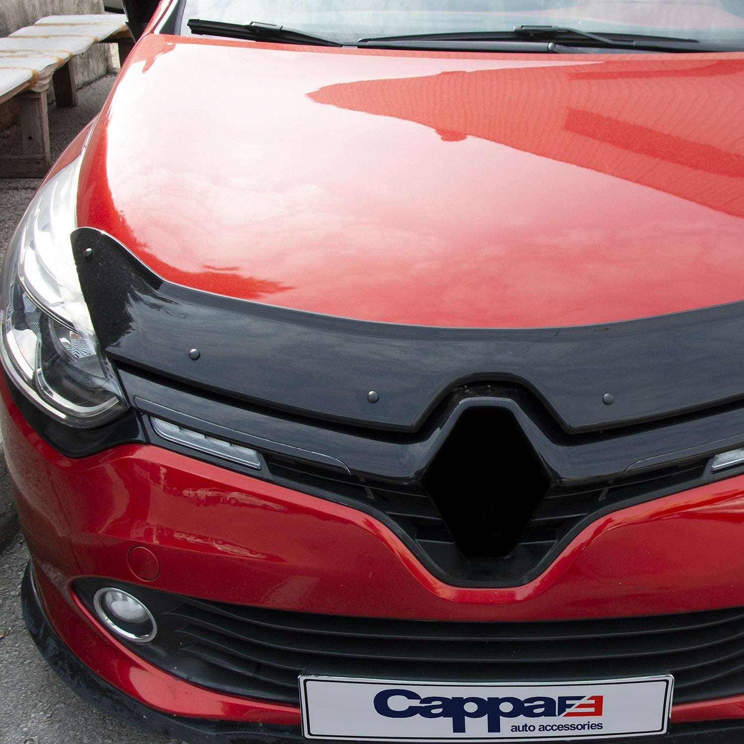 Renault Clio 2012 - 2020 Bonnet Deflector 4mm