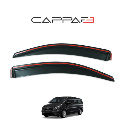 Mercedes Vito 2015 Onwards Window Wind Deflectors 2pcs