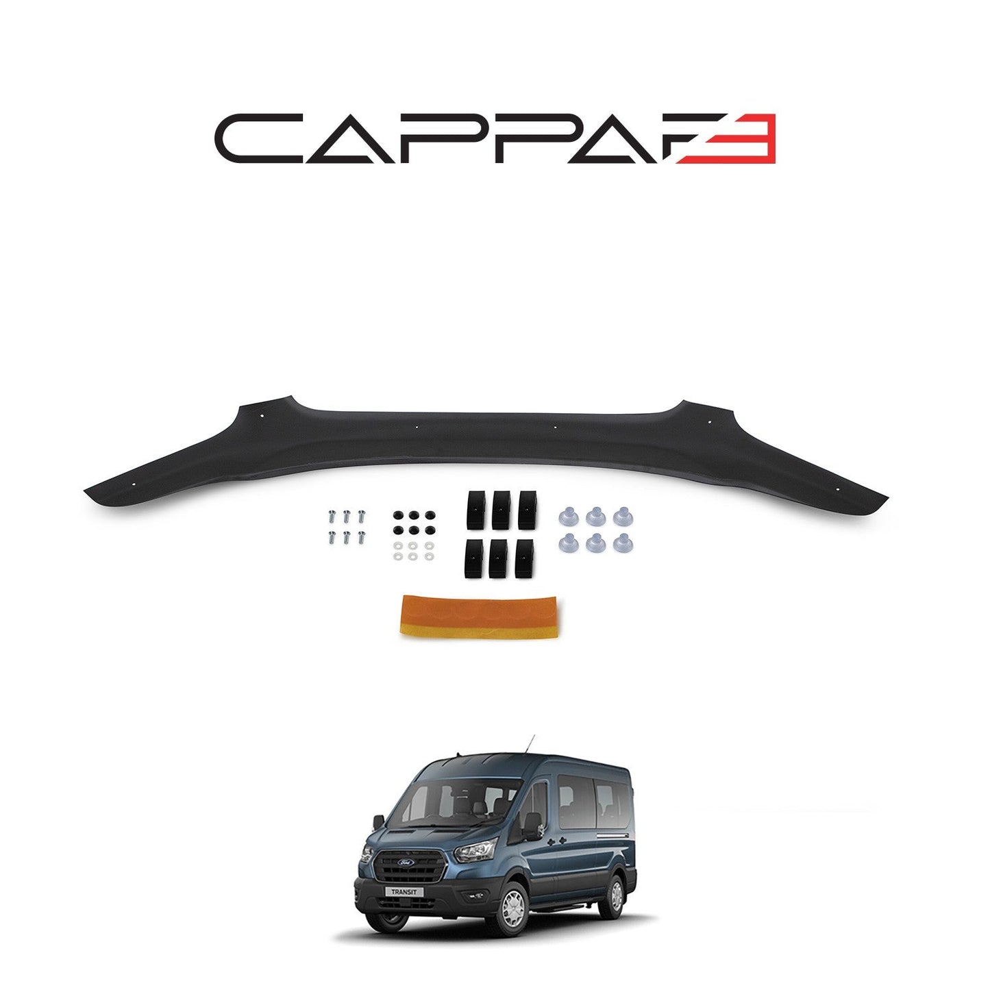 Ford Transit 2014 - 2018 Bonnet Deflector 3mm