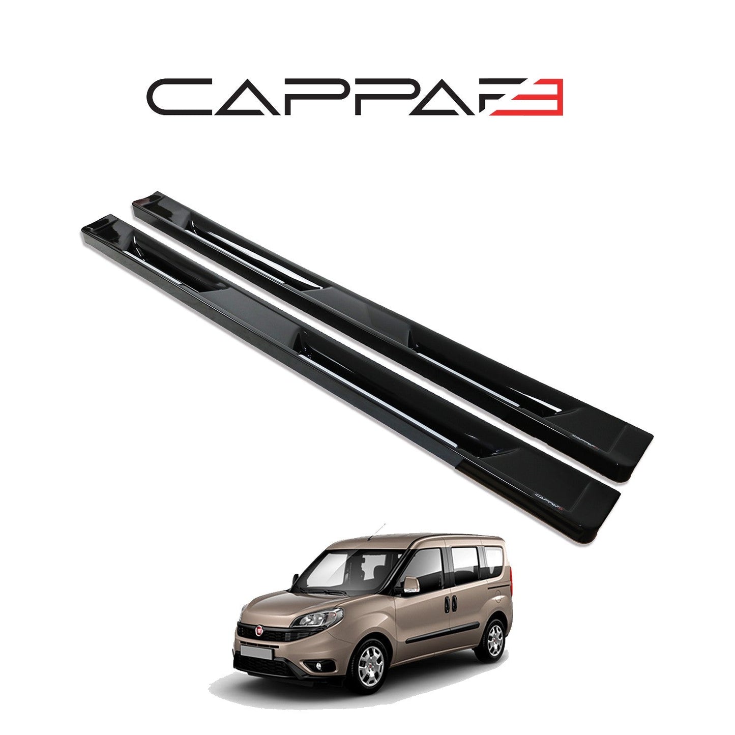 Fiat Doblo 2015 - 2022 Side Step 6pcs