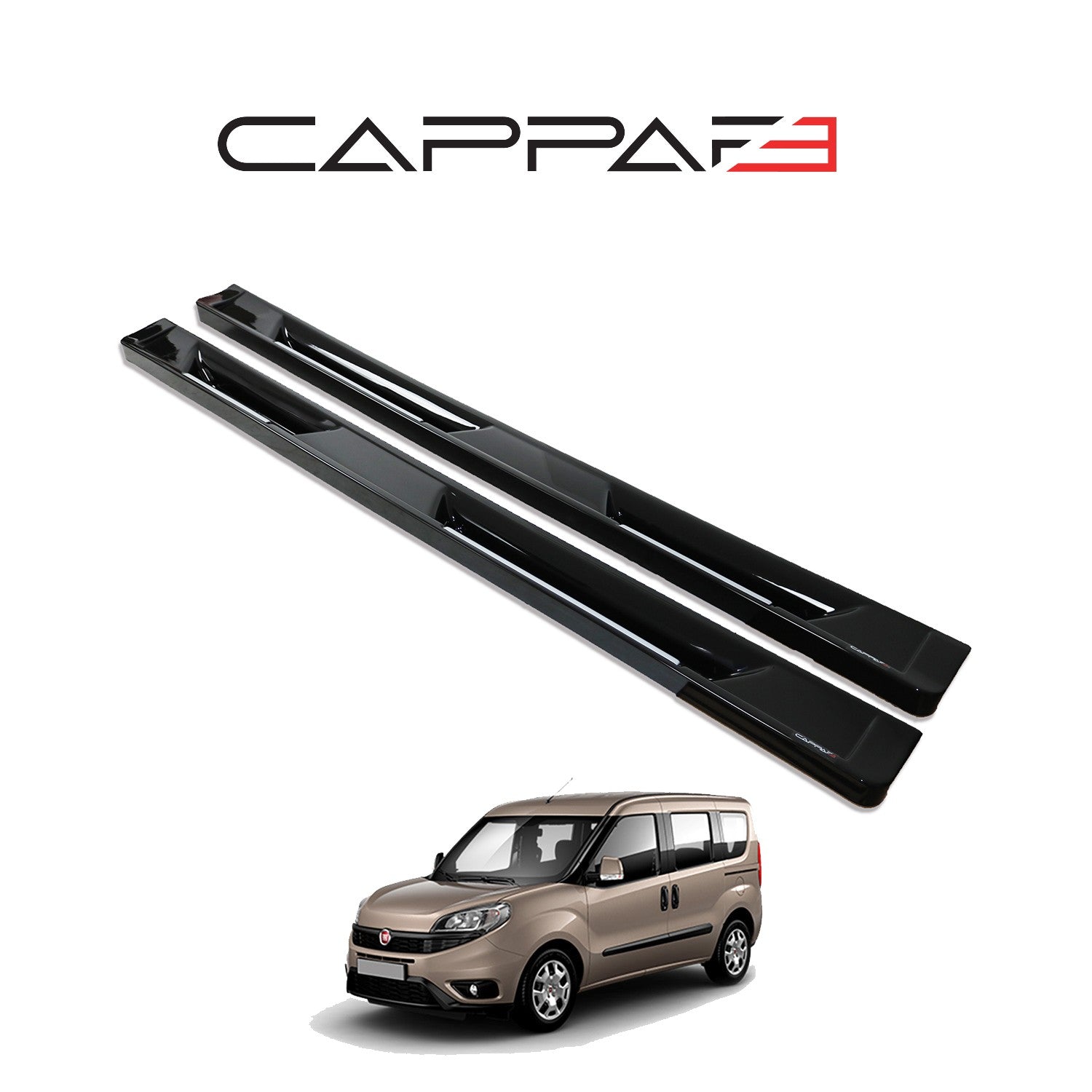 Fiat Doblo 2015 - 2022 Side Step 6pcs