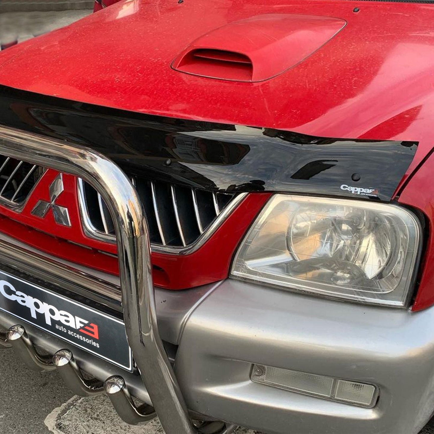 Mitsubishi L200 1996 - 2006 Bonnet Deflector 4mm