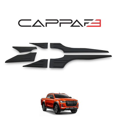 Isuzu D-Max 2020 Onwards Rear Bumper Sill Protector 6pcs