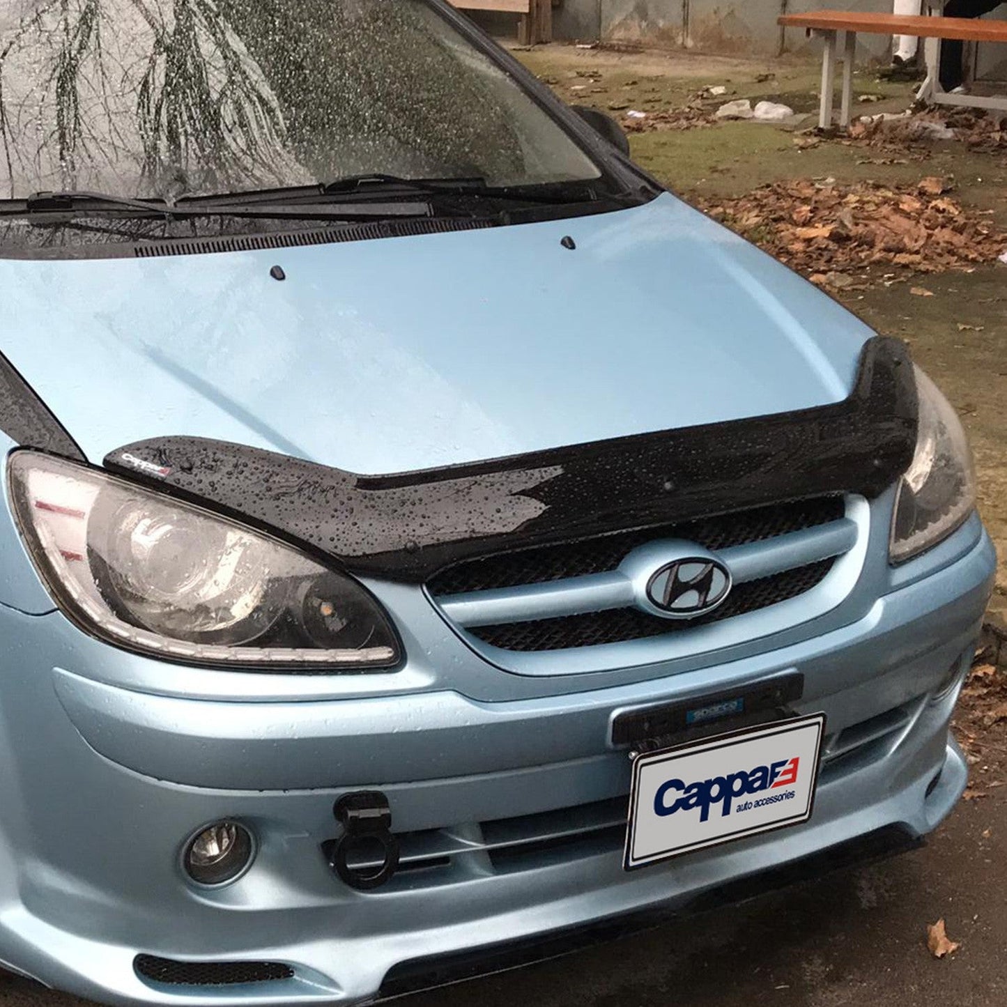 Hyundai Getz 2006 - 2011 Rear Bumper Sill Protector 3mm