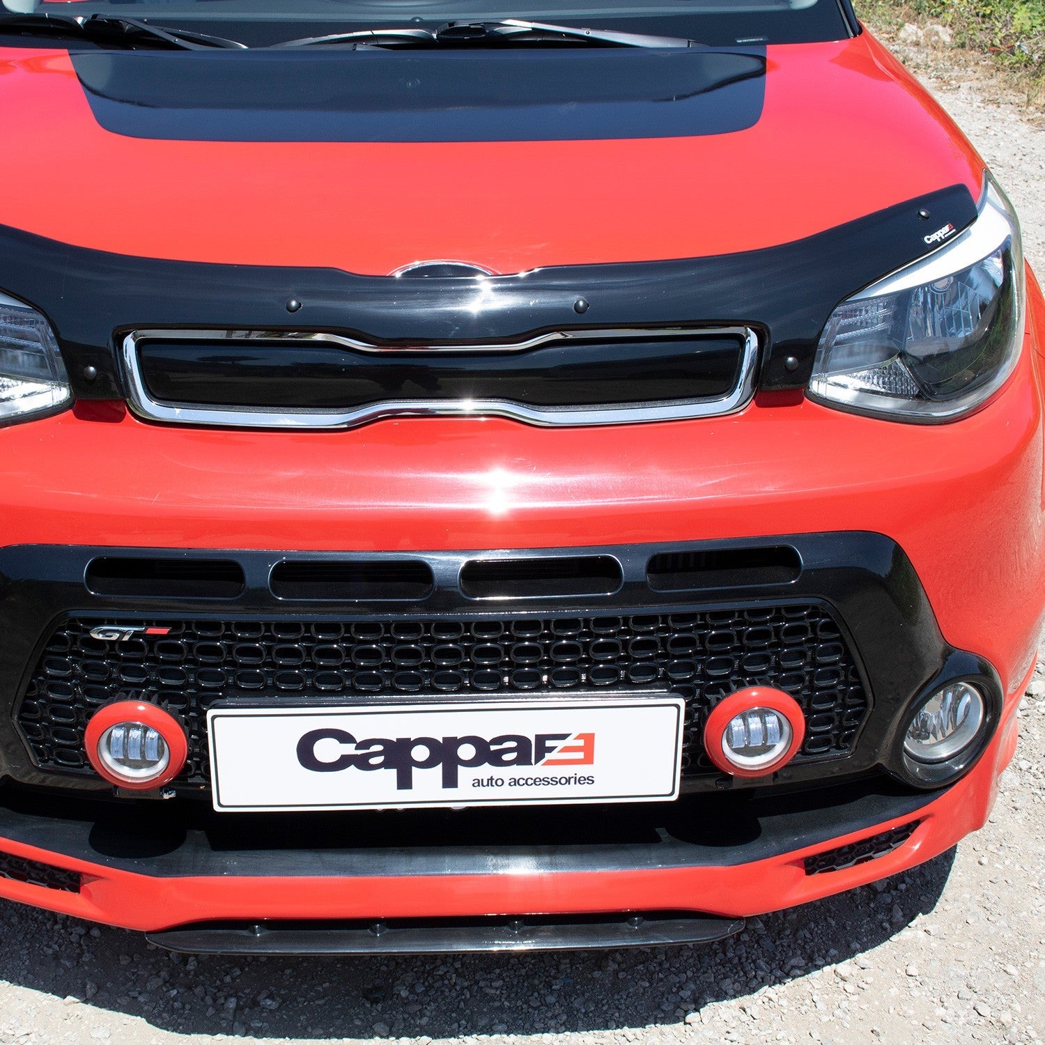 Cappafe Kia Soul 2015 Onwards Bonnet Deflector 4mm