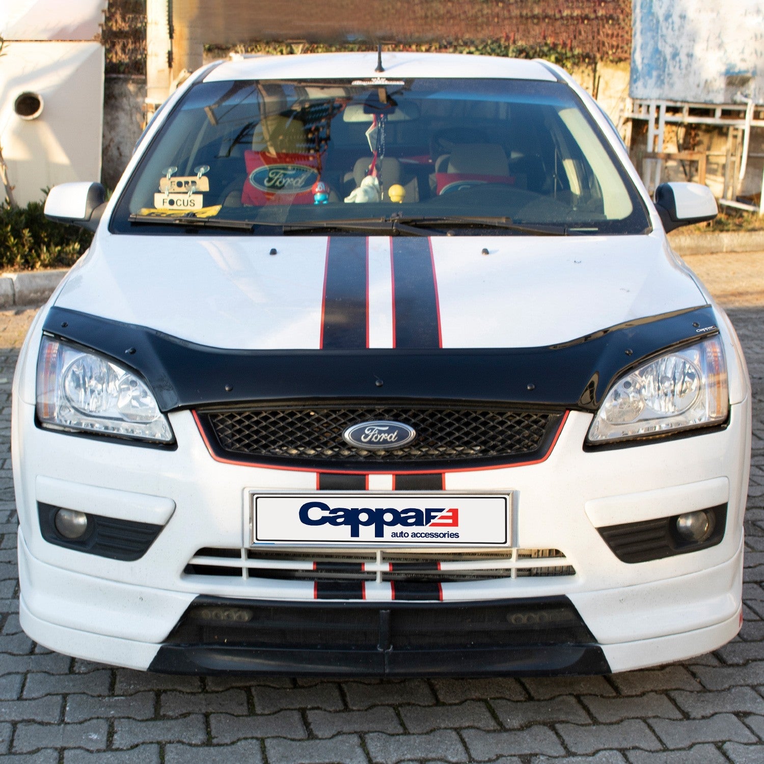 Ford Focus 2005 - 2008 Bonnet Deflector 4mm