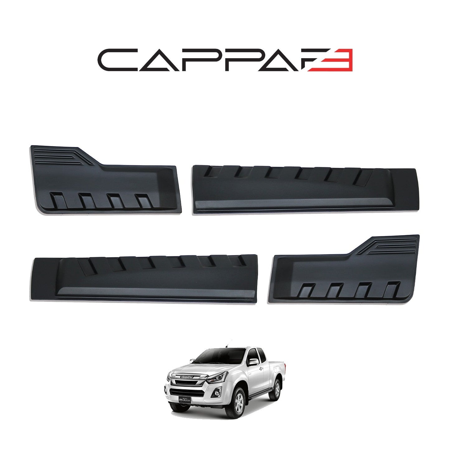 Isuzu D-Max 2012 - 2017 Fender Flares 4pcs