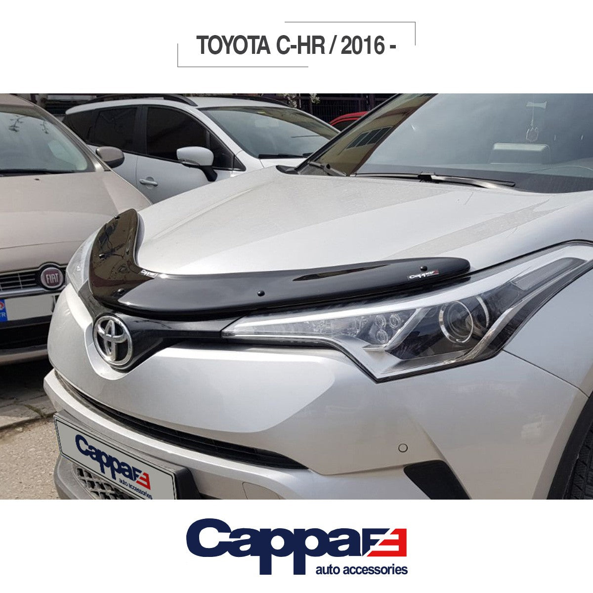 Toyota C-HR 2016 Onwards Bonnet Deflector 4mm