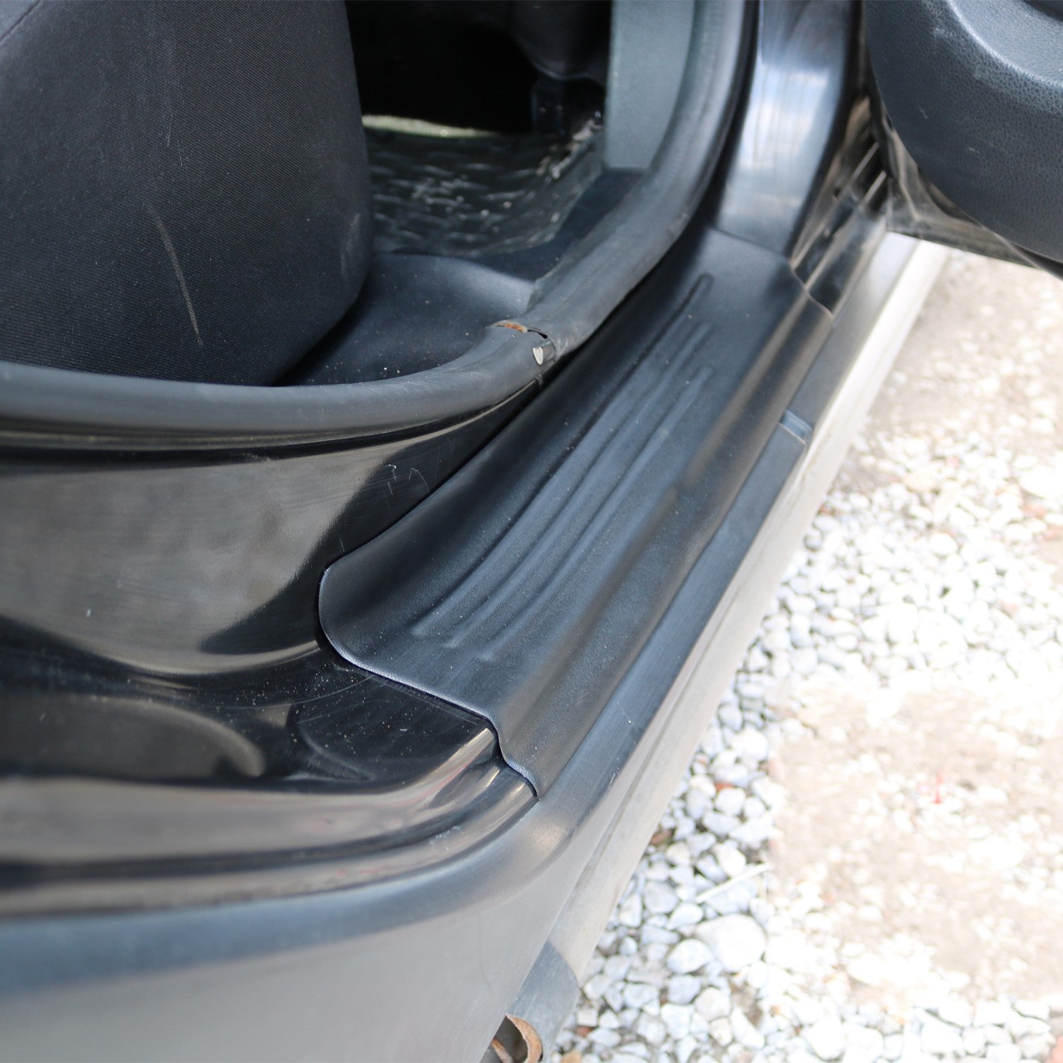 Cappafe Dacia Sandero 2012 - 2020 Door Sill Protector 4pcs