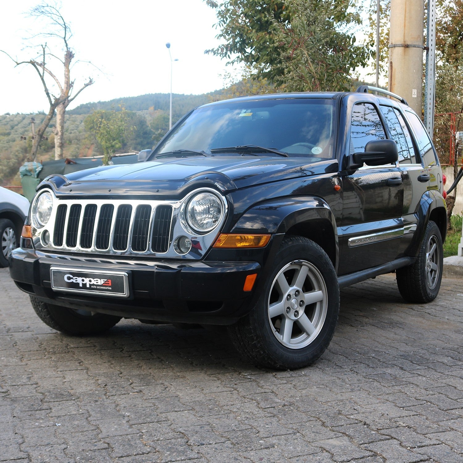 Jeep Cherokee 2002 - 2008 Bonnet Deflector 3mm