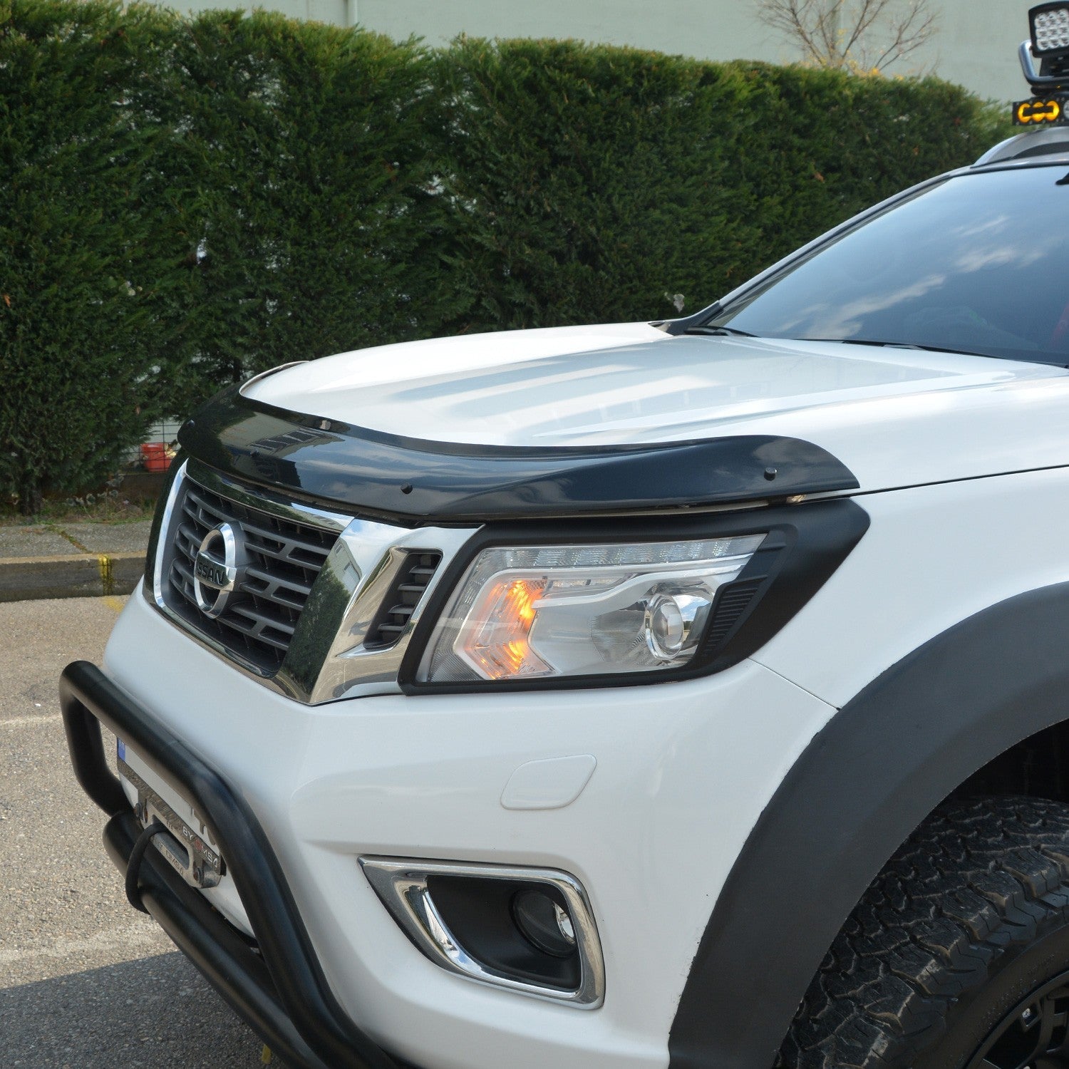 Nissan Navara 2016 - 2021 Bonnet Deflector 3mm