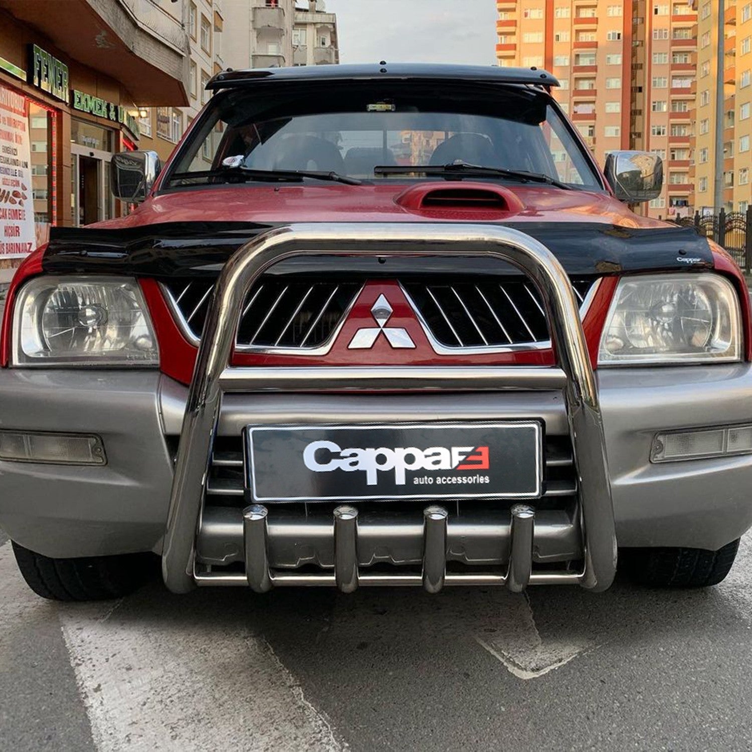 Mitsubishi L200 1996 - 2006 Bonnet Deflector 3mm