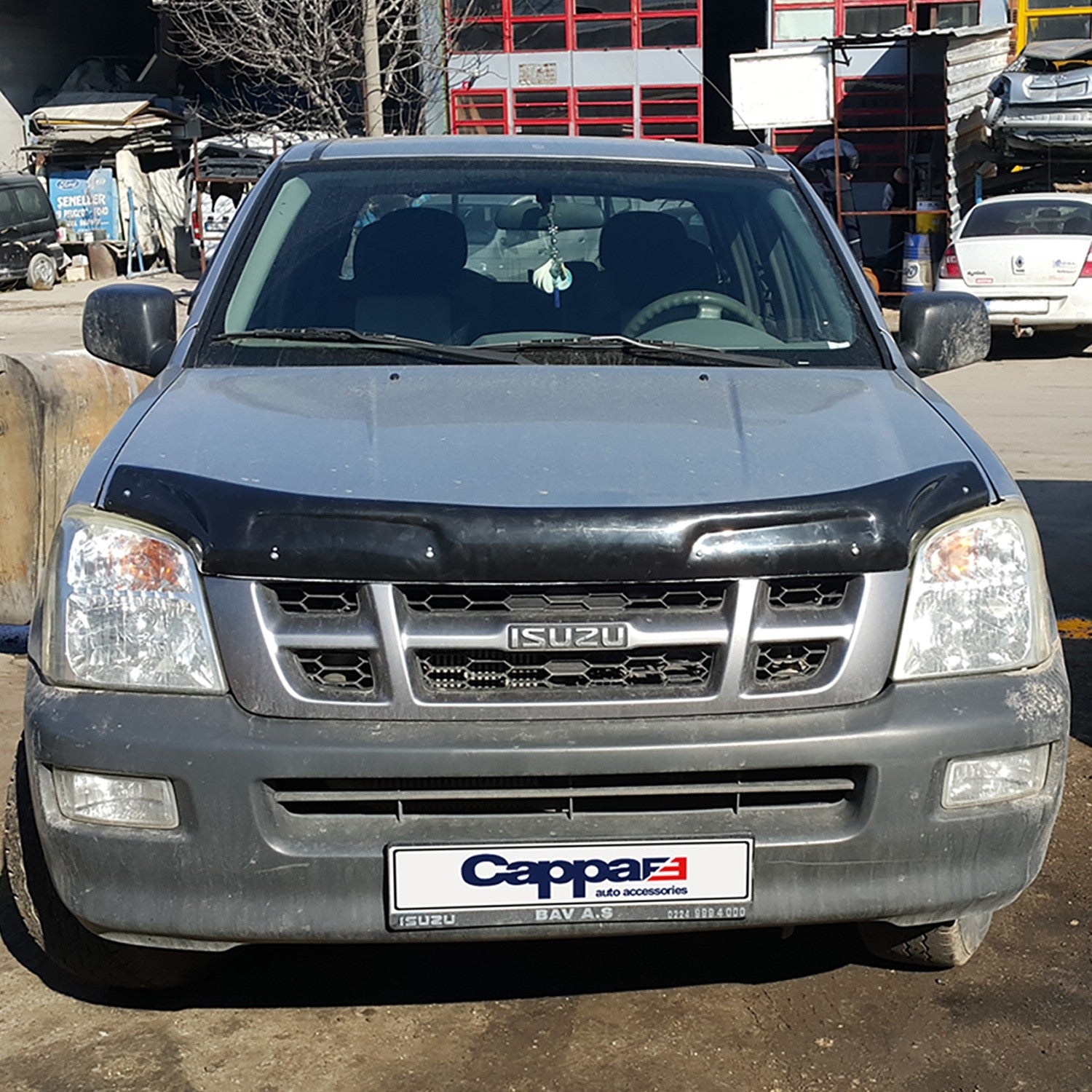 Isuzu D-Max 2002 - 2006 Bonnet Deflector 3mm