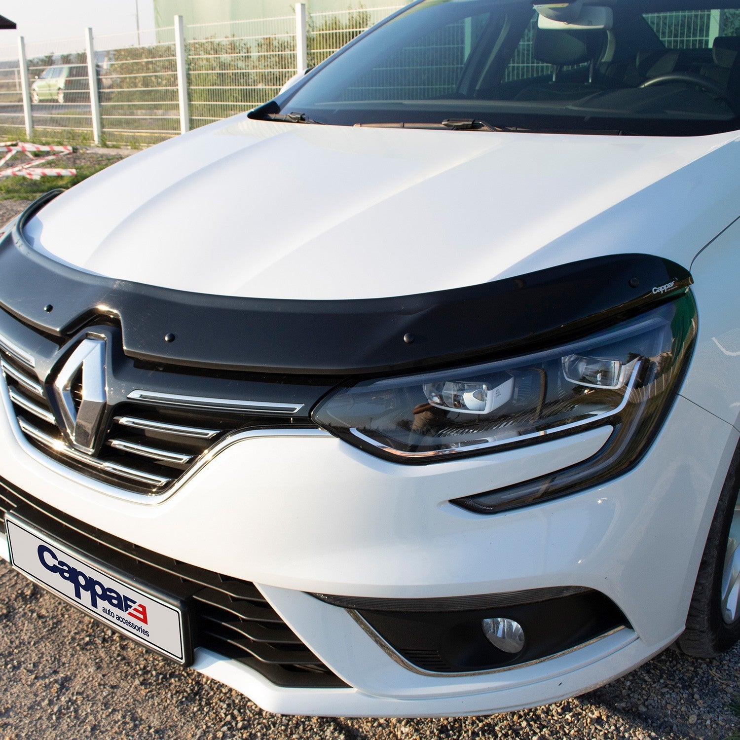 Renault Megane 2016 Onwards Bonnet Deflector 4mm