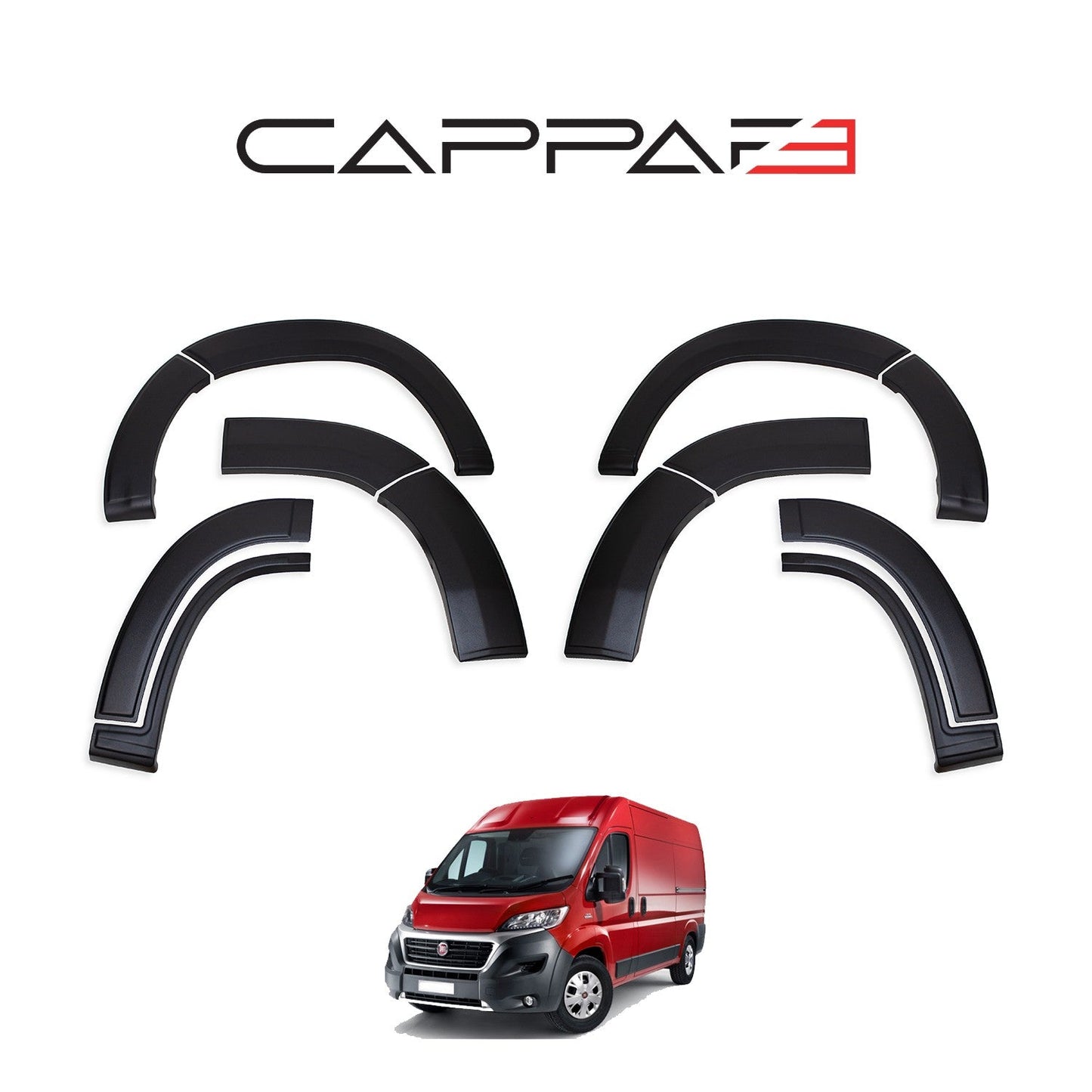 Fiat Ducato 2014 Onwards Left Front Fender Flares 1 pcs