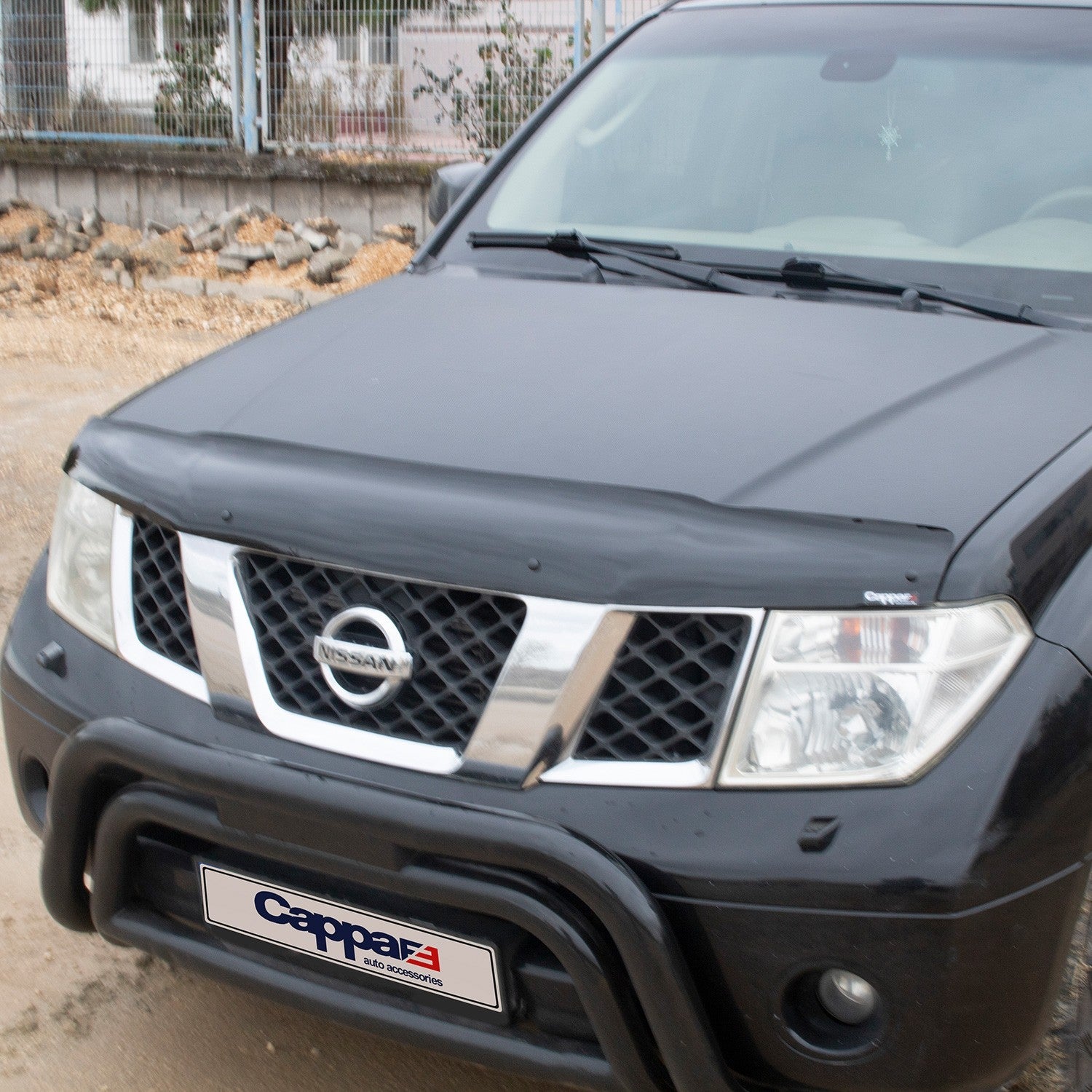 Nissan Navara 2006 - 2015 Bonnet Deflector 3mm