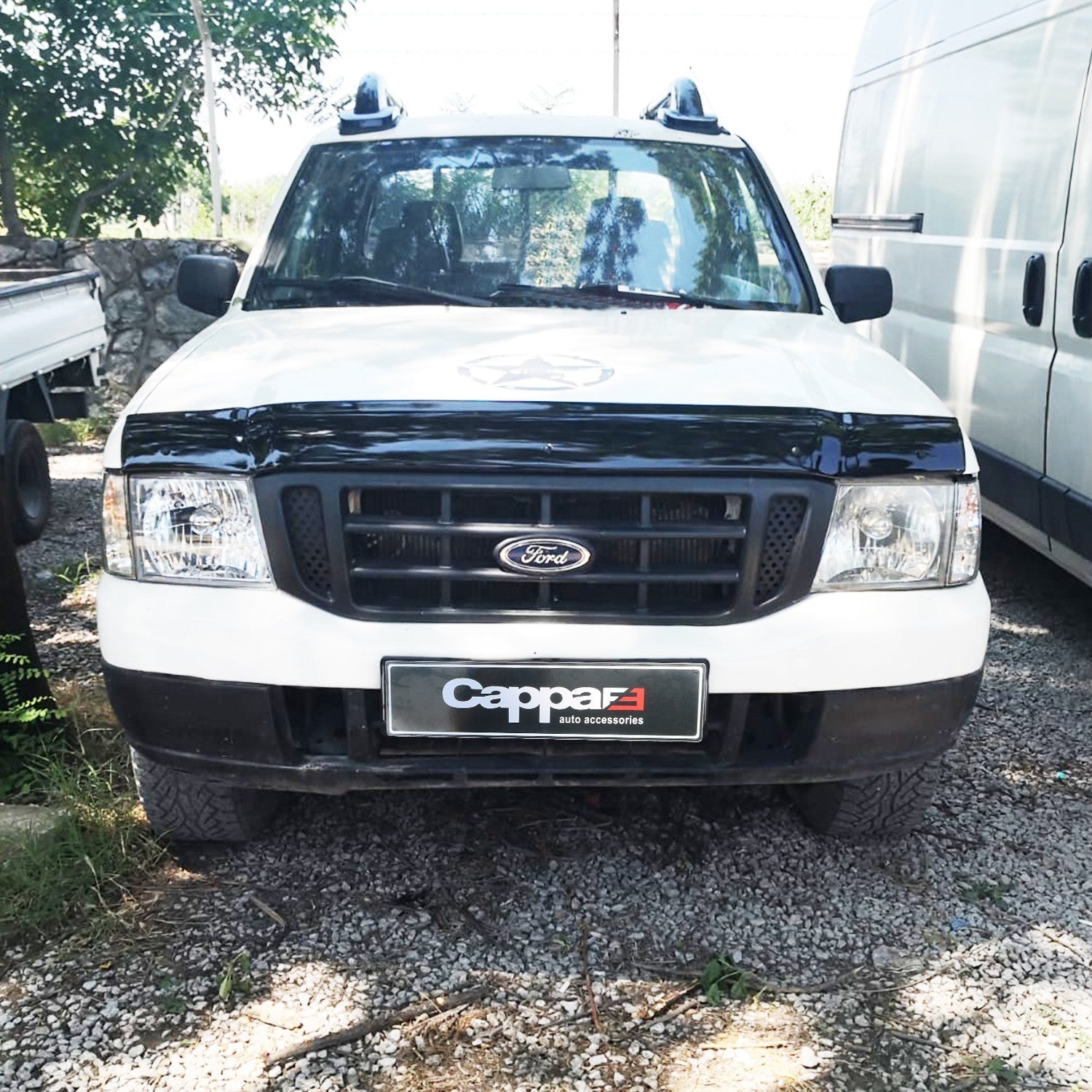 Ford Ranger 2007 - 2009 Bonnet Deflector 4mm