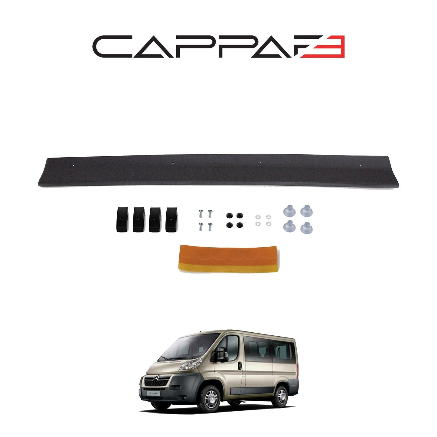 Citroen Jumper 2006 - 2014 Bonnet Deflector 4mm