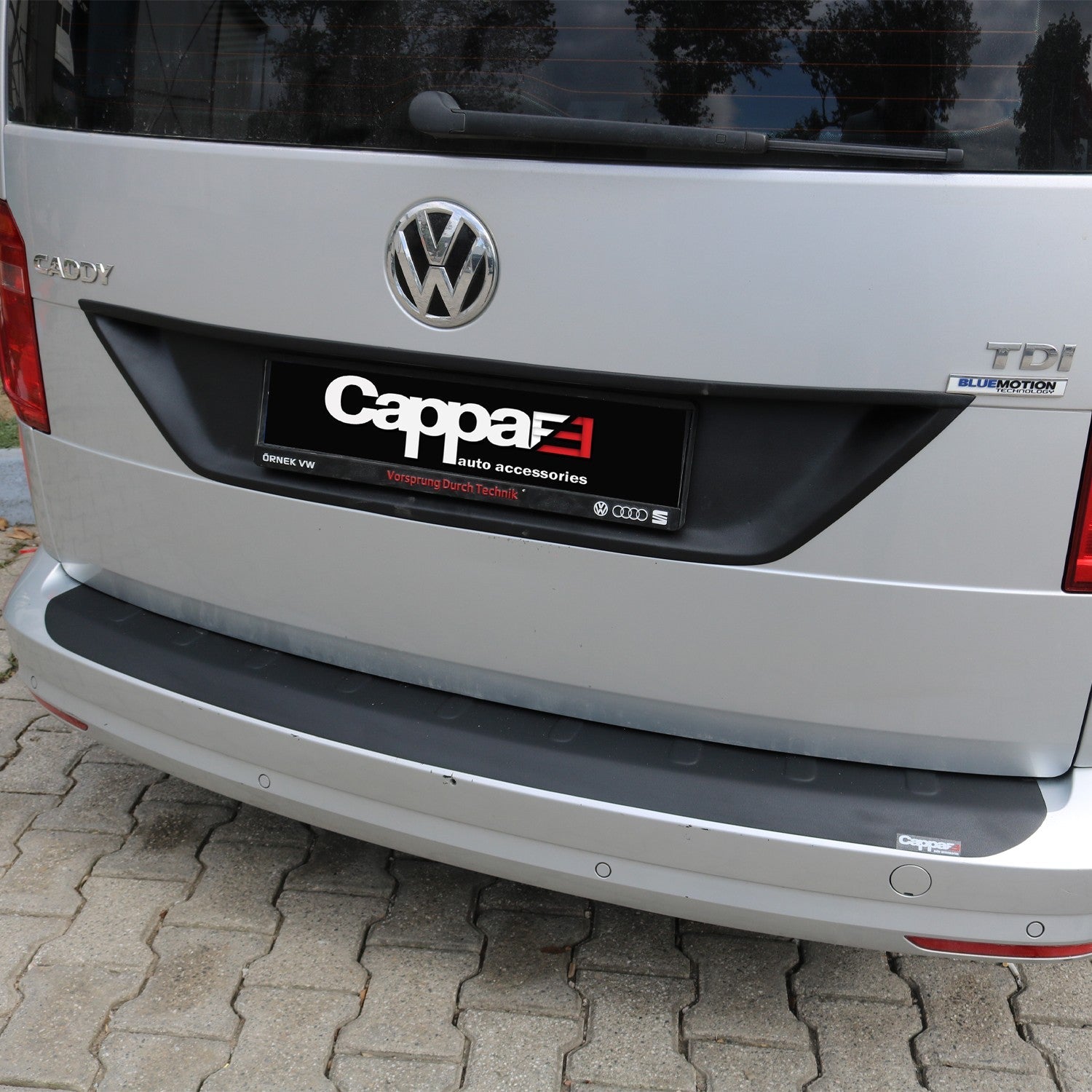 Volkswagen Caddy 2015 - 2020 Rear Number Plate Panel Cover