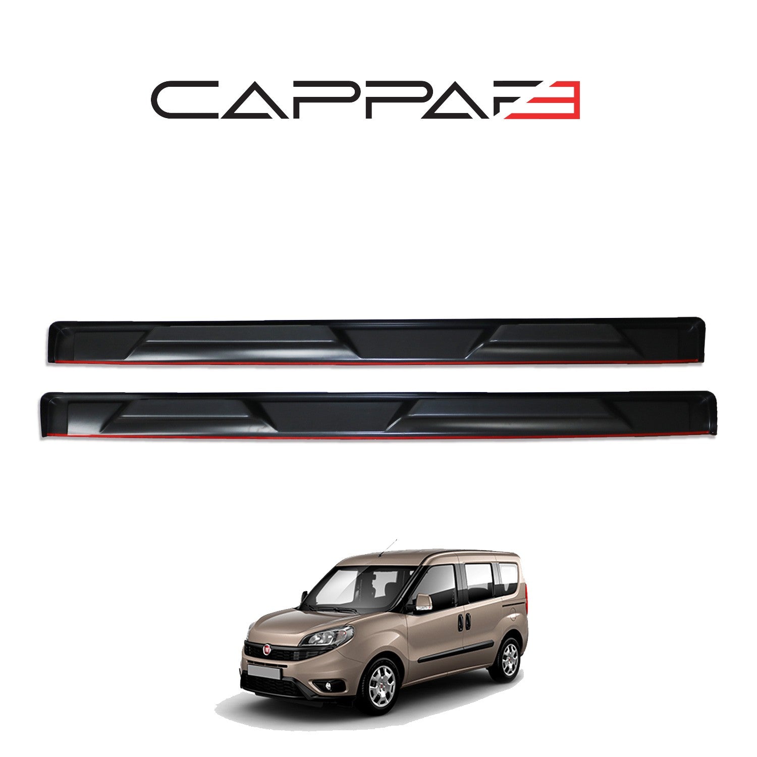 Fiat Doblo 2015 - 2022 Side Step 6pcs
