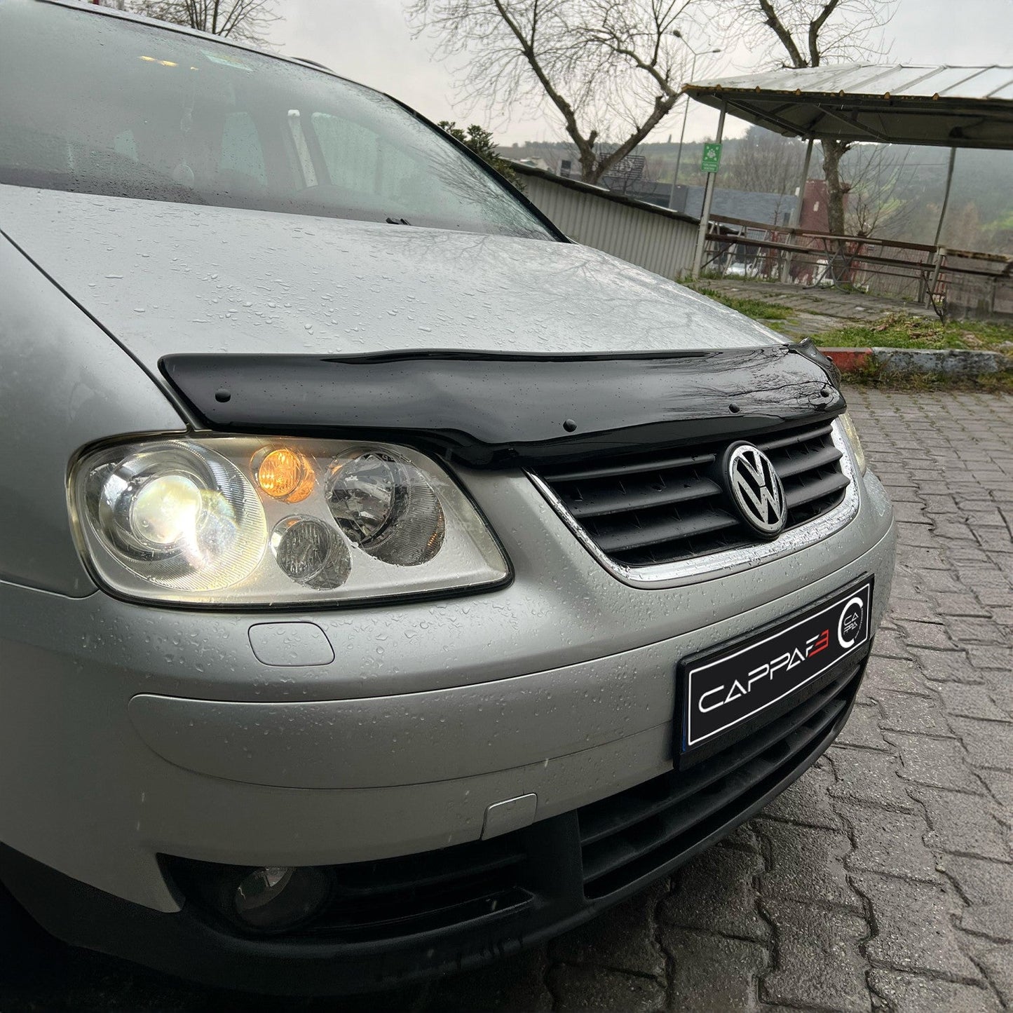 Volkswagen Touran 2003 - 2006 Bonnet Deflector 3mm