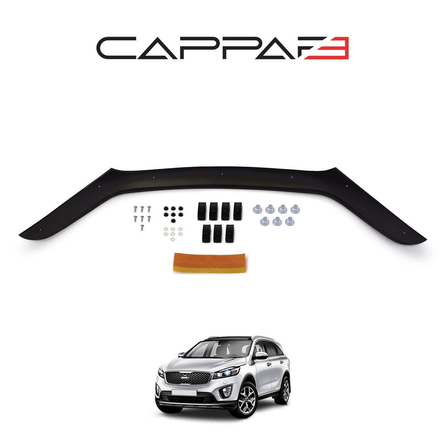 Kia Sorento 2016 - 2020 Bonnet Deflector 4mm