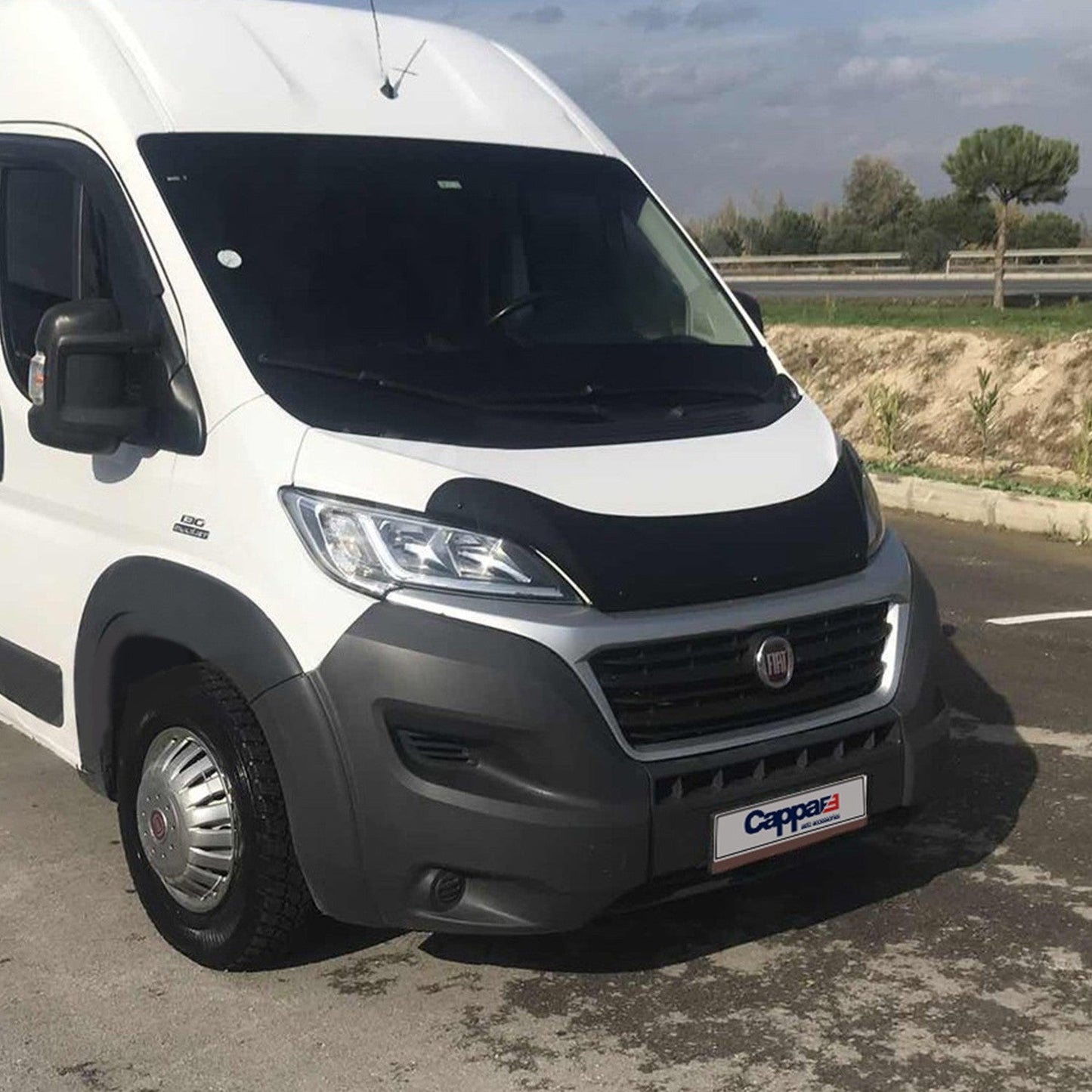 Fiat Ducato 2014 Onwards Bonnet Deflector 4mm