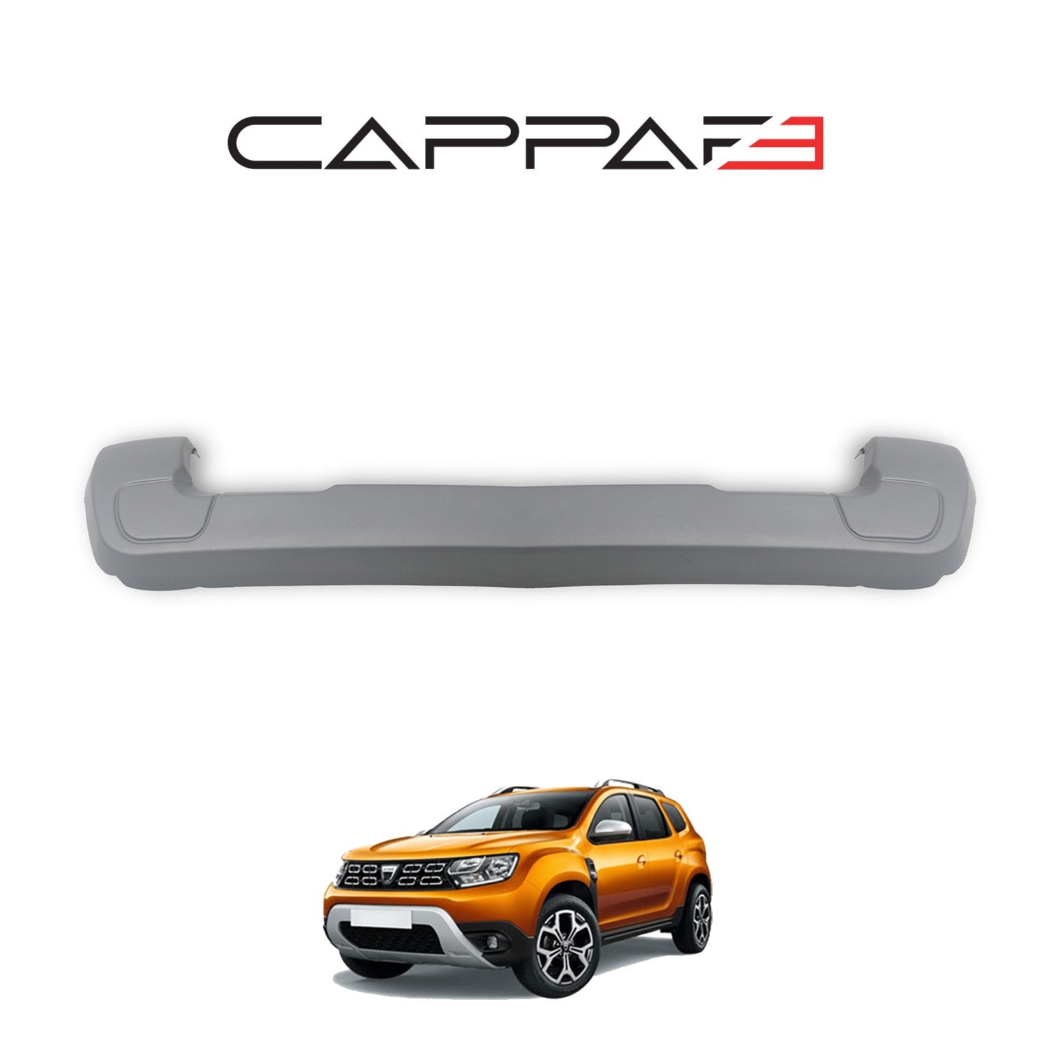 Dacia Duster 2018 - 2024 Rear Bumper U Diffuser