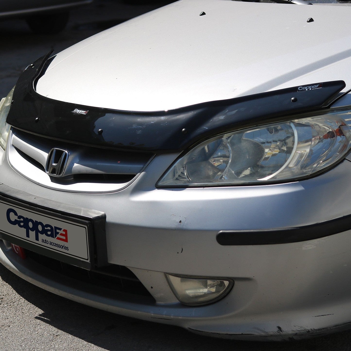 Honda Civic 2001 - 2006 Rear Bumper Sill Protector 4mm