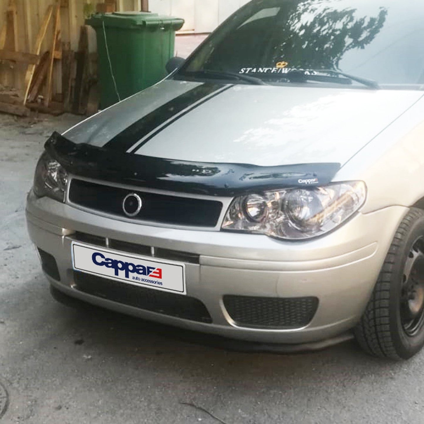 Fiat Palio 2006 - 2012 Bonnet Deflector 4mm