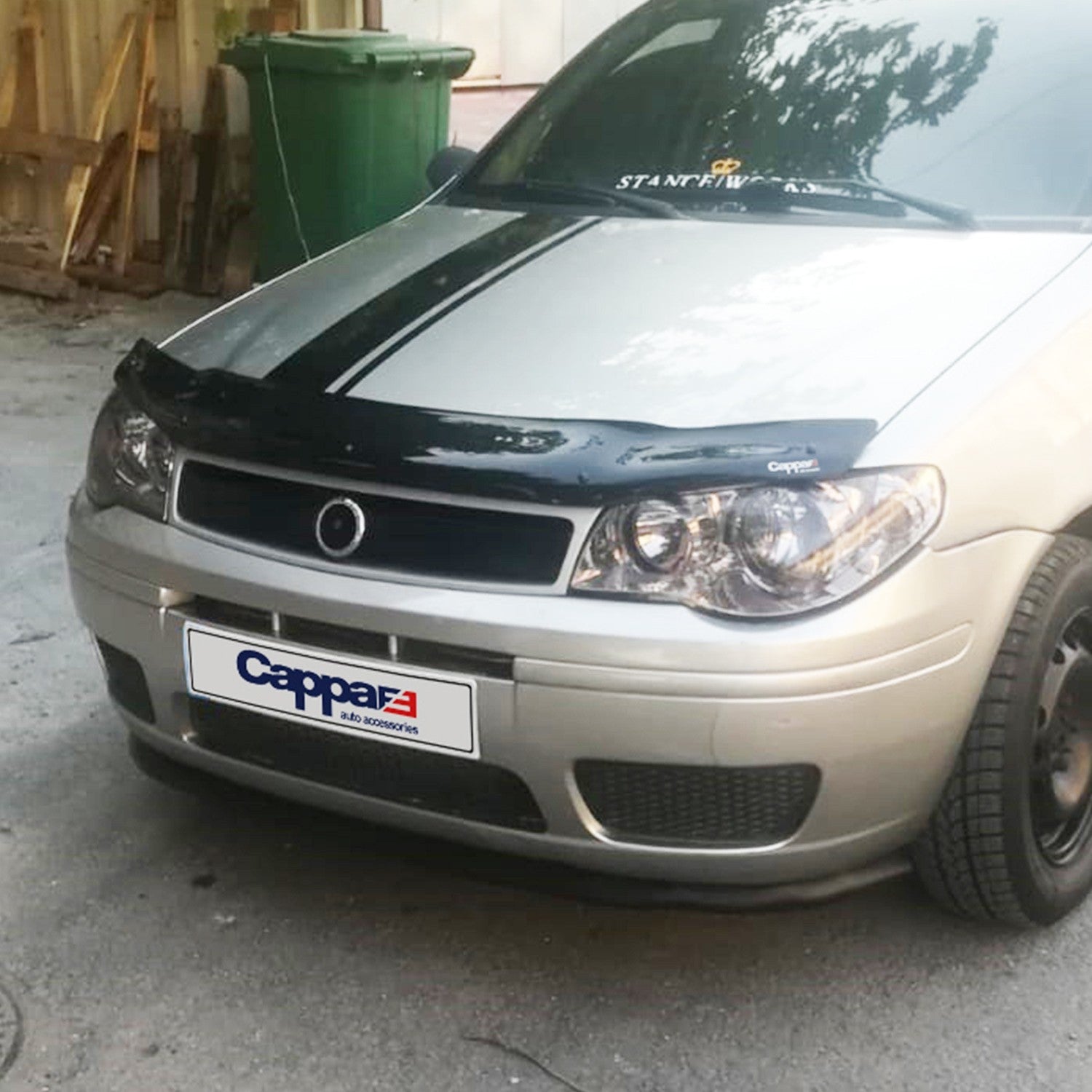 Fiat Palio 2006 - 2012 Bonnet Deflector 4mm