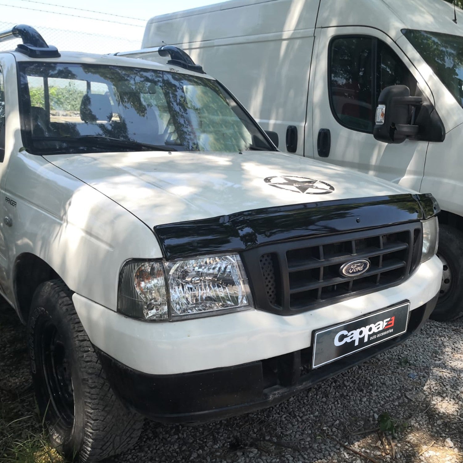 Ford Ranger 2007 - 2009 Bonnet Deflector 4mm