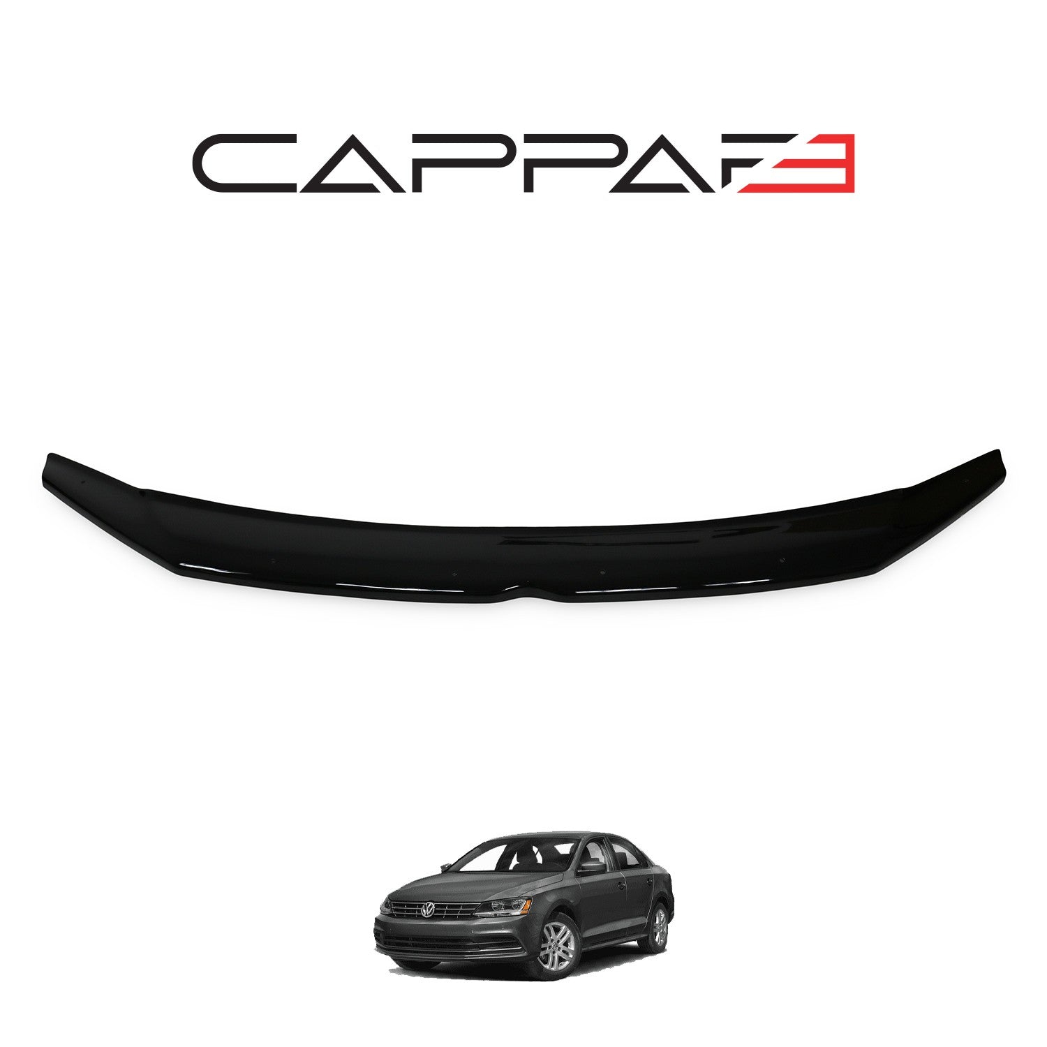 Volkswagen Jetta 2011 - 2019 Bonnet Deflector 4mm