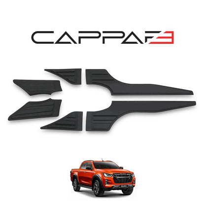 Isuzu D-Max 2020 Onwards Rear Bumper Sill Protector 6pcs