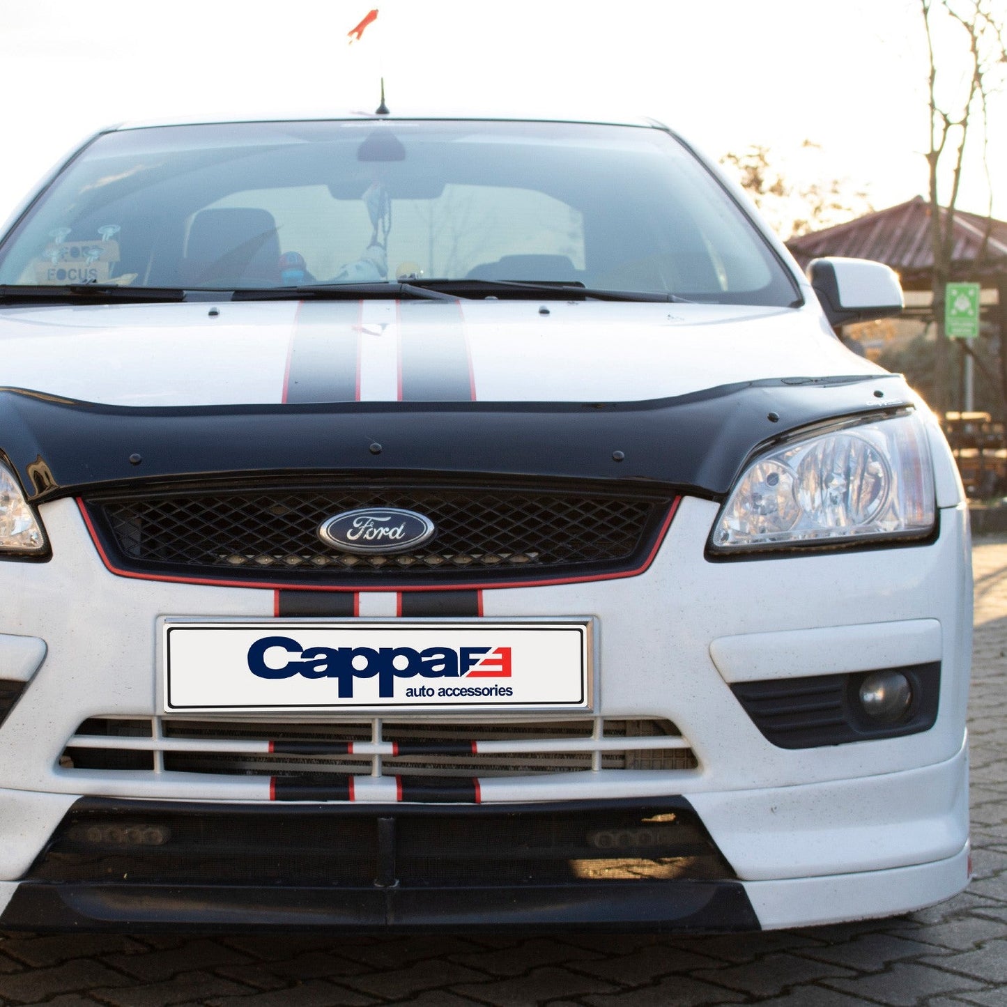 Ford Focus 2005 - 2008 Bonnet Deflector 4mm