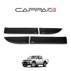Mitsubishi L200 2007-2015 side door moulding strips