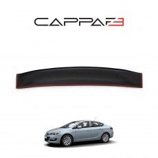Cappafe Opel Astra 2012 - 2018 Rear Window Spoiler 3mm