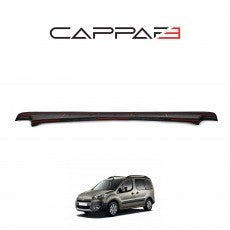 Peugeot Partner Tepee 2009 - 2015 Rear Bumper Sill Protector Matt