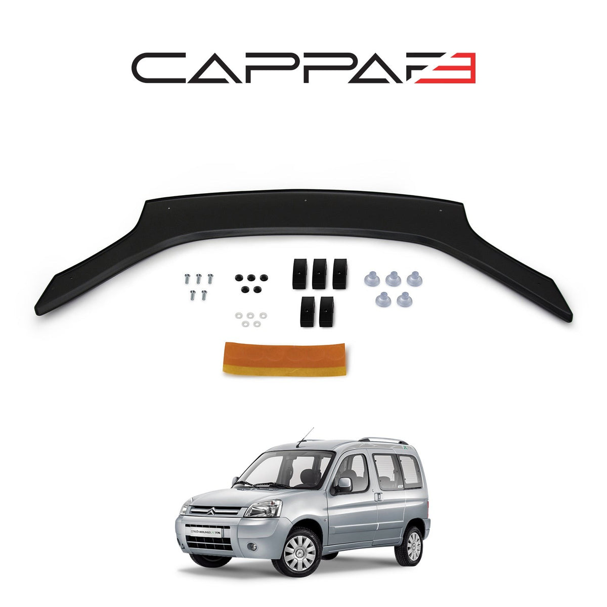 Citroen C5 Aircross 2017-2026 Bonnet Wind Stone Deflector Bug Guard 3mm