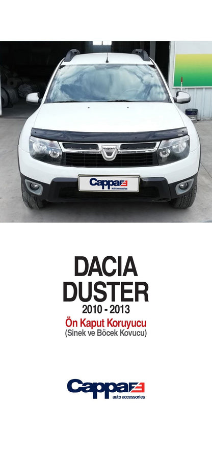 Dacia Duster 2 2018-2023 Bonnet Wind Stone Deflector Bug Guard Stick-On