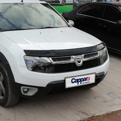 Dacia Duster 2 2018-2023 Bonnet Wind Stone Deflector Bug Guard Stick-On
