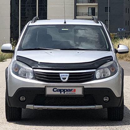 Dacia Sandero 2 2017-2020 Bonnet Wind Stone Deflector Bug Guard