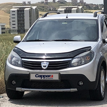 Dacia Sandero 2 2017-2020 Bonnet Wind Stone Deflector Bug Guard