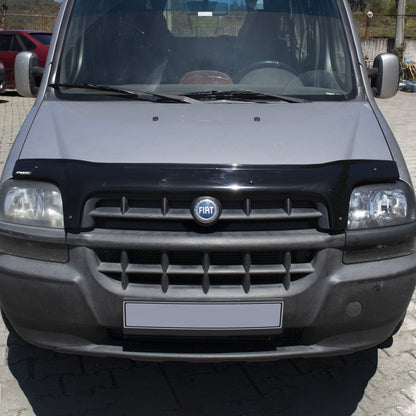 Fiat Doblo 1 (223) 2000-2009 Bonnet Wind Stone Deflector Bug Guard Stick-On