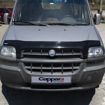 Fiat Doblo 1 (223) 2000-2009 Bonnet Wind Stone Deflector Bug Guard Stick-On