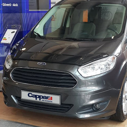 Ford Transit Courier 2023-2026 Bonnet Wind Stone Deflector Bug Guard Stick-On