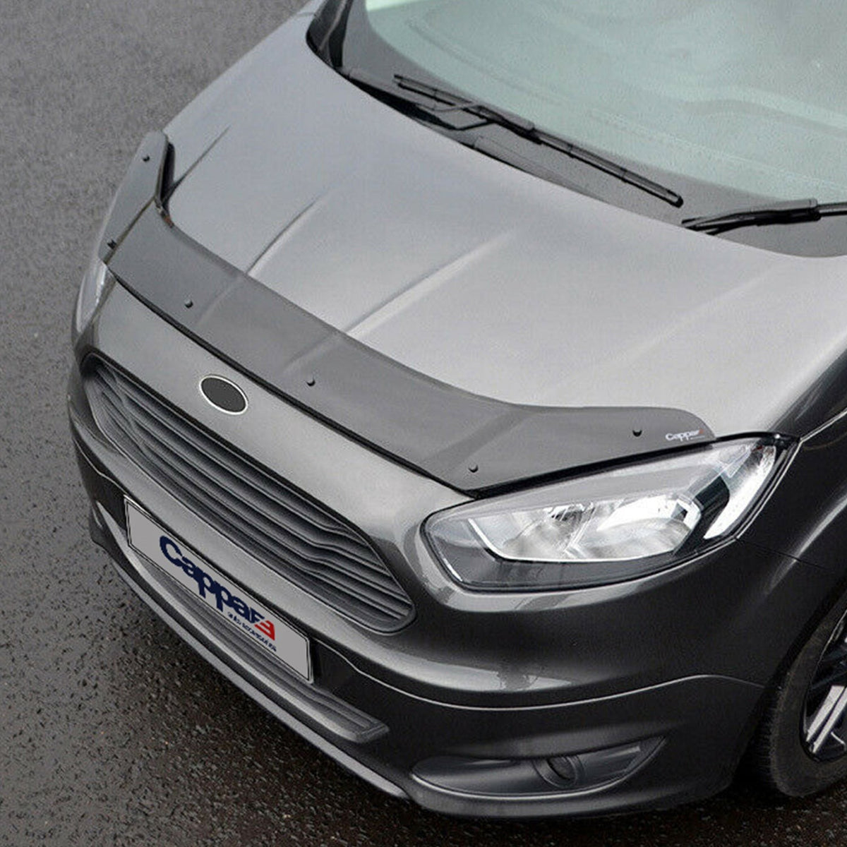 Ford Transit Courier 2023-2026 Bonnet Wind Stone Deflector Bug Guard Stick-On
