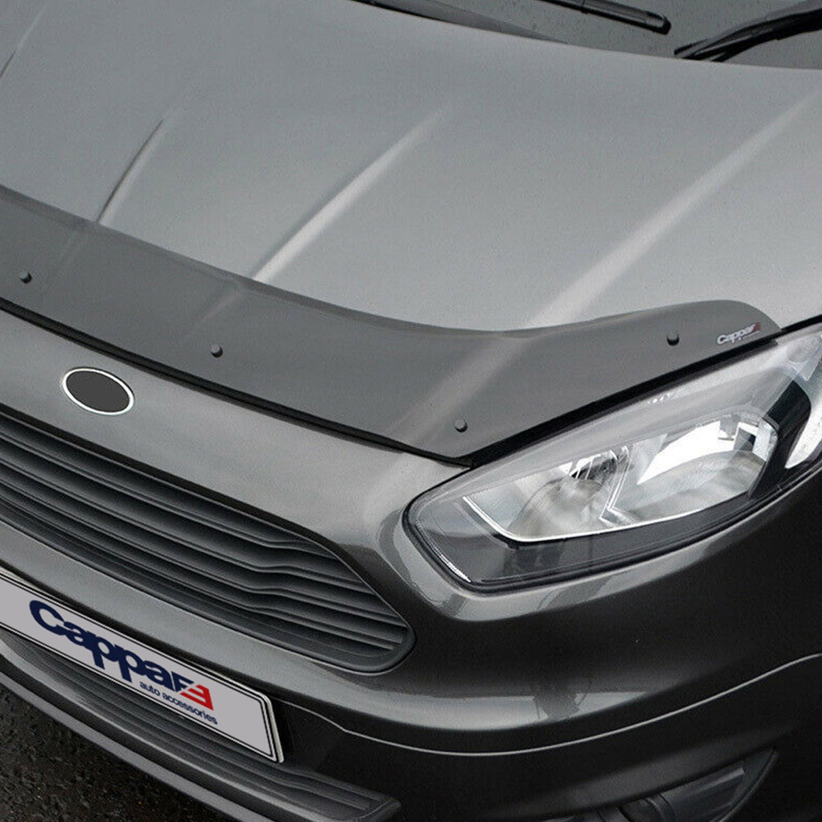 Ford Transit Courier 2023-2026 Bonnet Wind Stone Deflector Bug Guard Stick-On