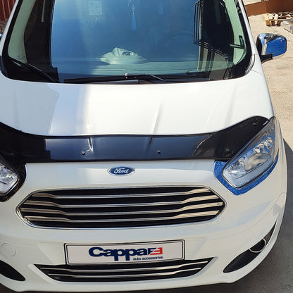 Ford Transit Courier 2023-2026 Bonnet Wind Stone Deflector Bug Guard Stick-On