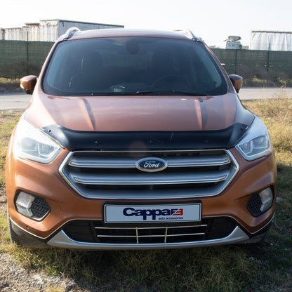 Ford Kuga 2 (C520) 2016-2019 Bonnet Wind Stone Deflector Bug Guard Stick-On